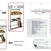 Anzani Machinery | Turbo Matic trolley | Lasting Conveyors